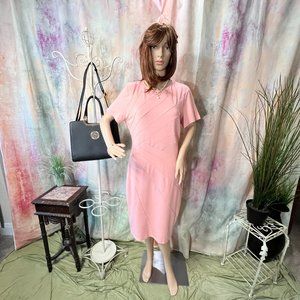 NEW 📌VfEmage Elegant & Timeless Patchwork Work Midi Business Sheath Dress